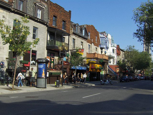 St-Dennis Street in the Quartier Latin