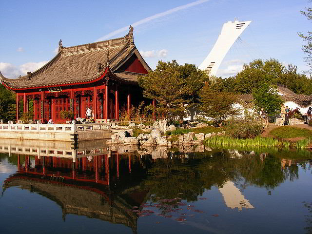 Beautiful Chinese Gardens at the Montreal Botanical Garden