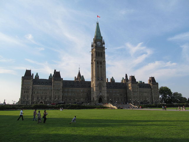 Parliament Hill in Ottawa