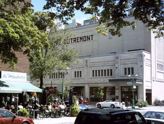The Outremont Theatre on Bernard Avenue is a National Historic Site of Canada