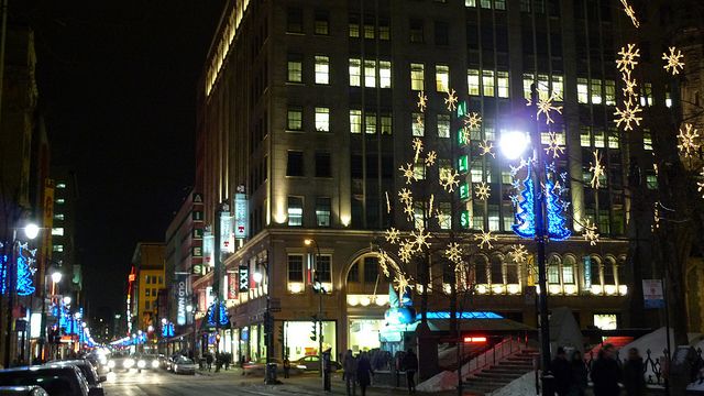 Lights of Winter on Rue St-Catherine