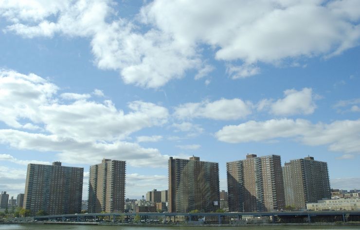 Residential Highrises in the Bronx