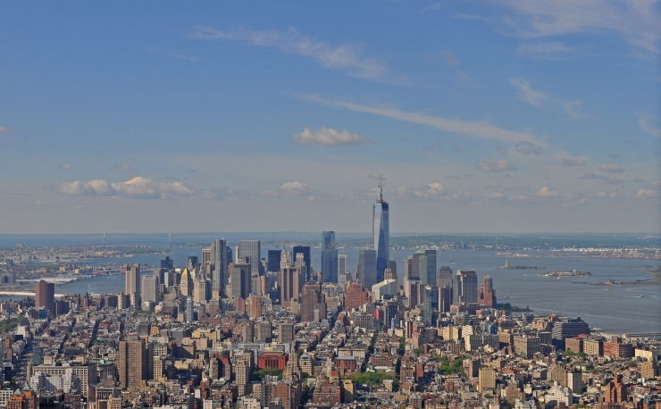 View of Manhattan from the Empire State Building