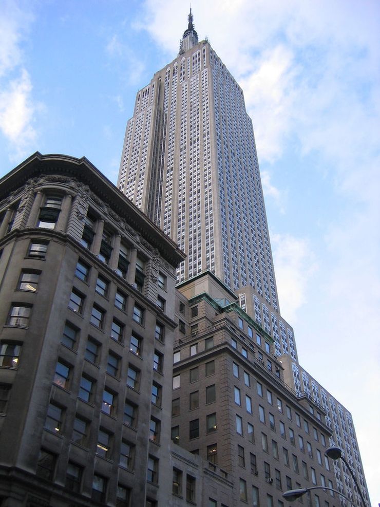 Empire State Building-Look Up-Way Up