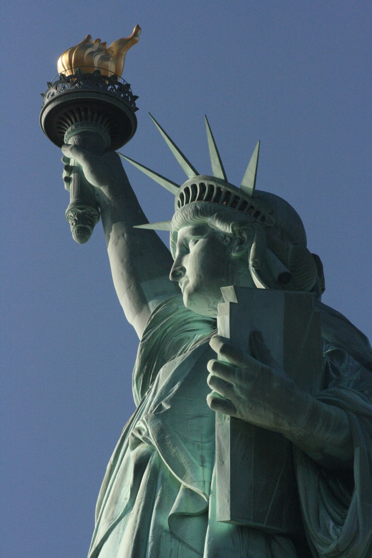 Statue of Liberty up close