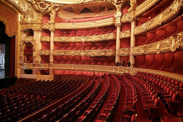Stunning interior of the Palais Garnier