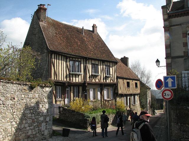 Medeival houses in Provins