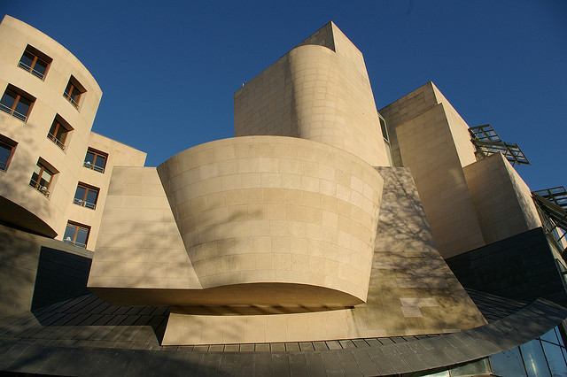 Impressive design of the Cinémathèque Française