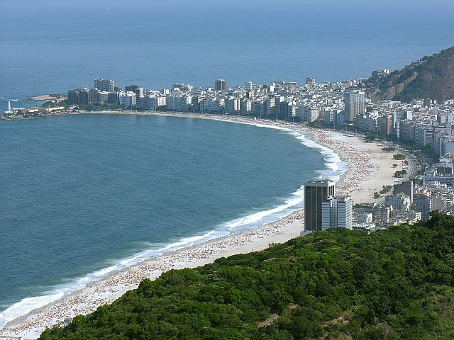 View of Copacabana Beach