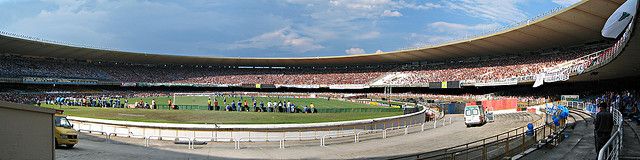 Panorama view of Maracana Stadium