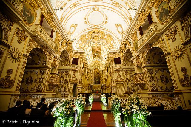 Inside the Old Cathedral of Rio de Janeiro