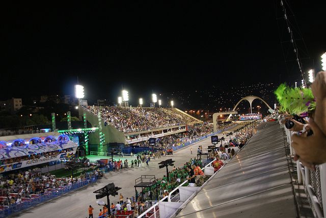 Sambadrome in Rio de Janeiro