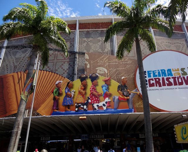 Entrance to the Feira de São Cristóvão