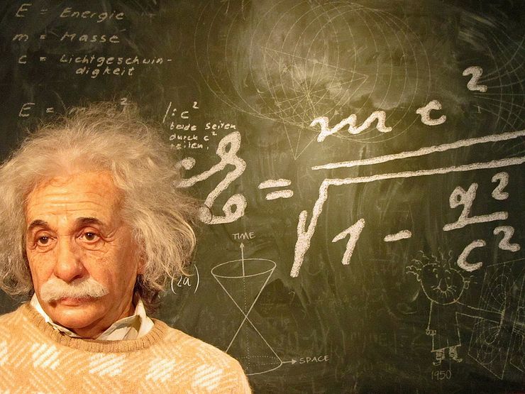This wax version of Albert Einstein at Madame Tussauds in Sydney shows just how painstakingly detailed the replicas are