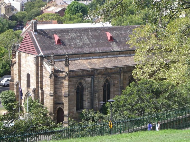 View of Garrison Church from Observatory Park