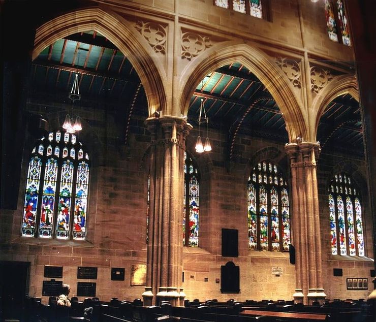 Interior of Saint Andrew's Cathedral