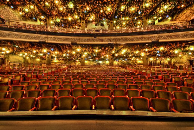 Interior of Winter Garden Theatre