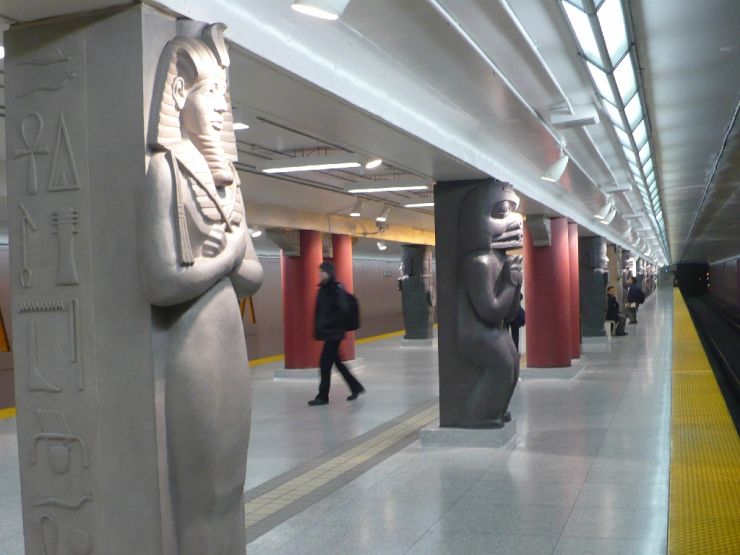 Inside Museum Subway Station, Toronto