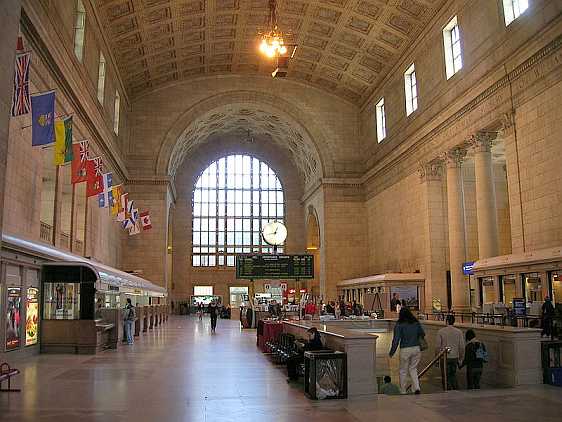 Inside Union Station's Great Hall