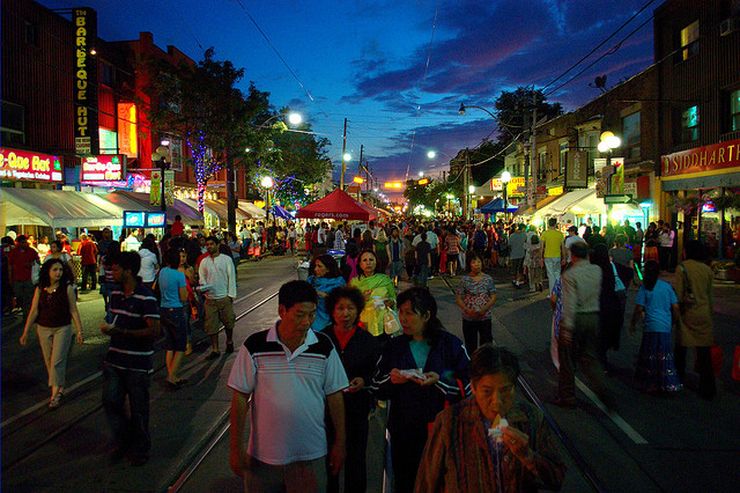 Little India during the Festival of South Asia