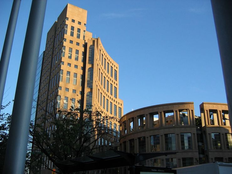 Vancouver Public Library and office tower