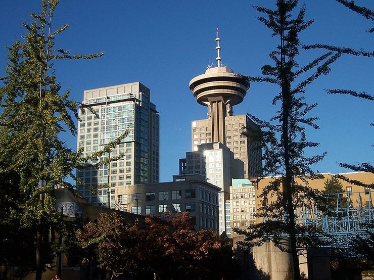 Vancouver Lookout atop Harbour Centre