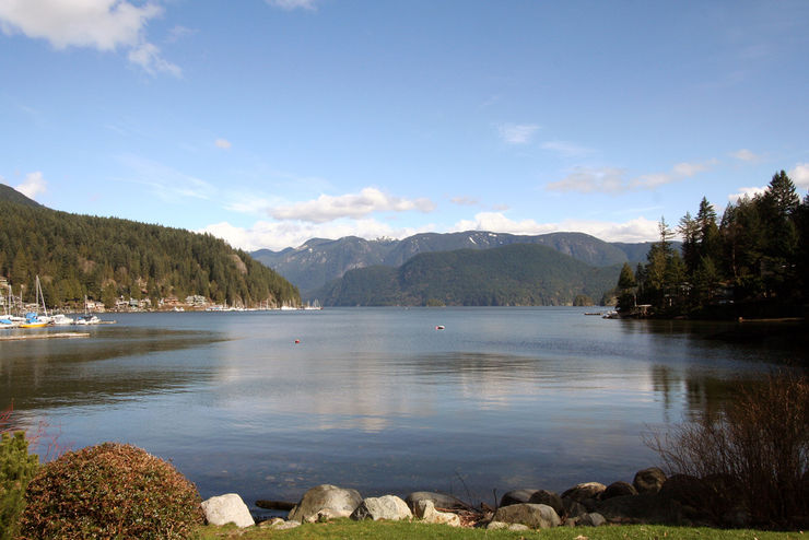 A beautiful day in North Vancouver's Deep Cove