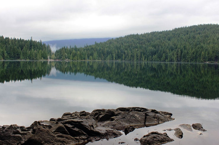 Sasamat Lake in Belcarra Park