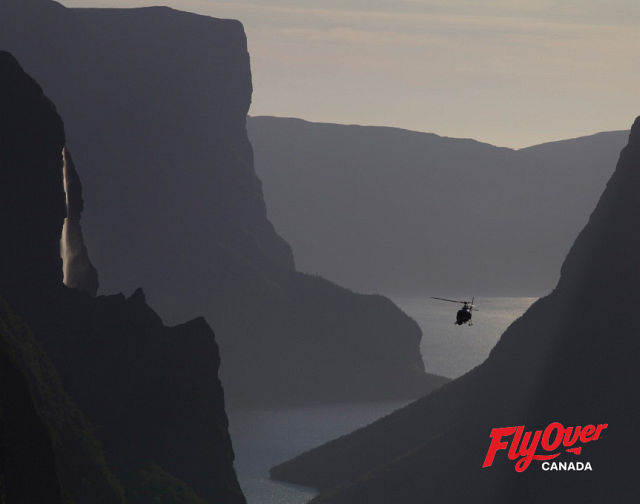 Filming of Flyover Canada