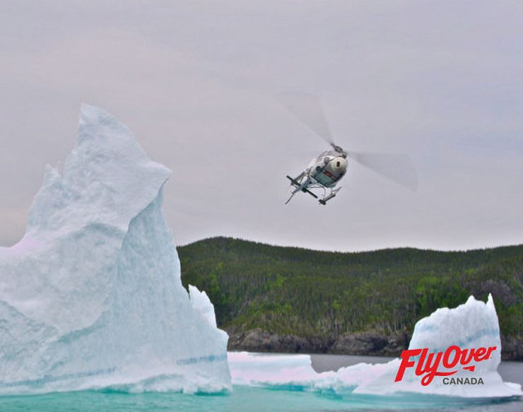 Photos taken during the production of FlyOver Canada